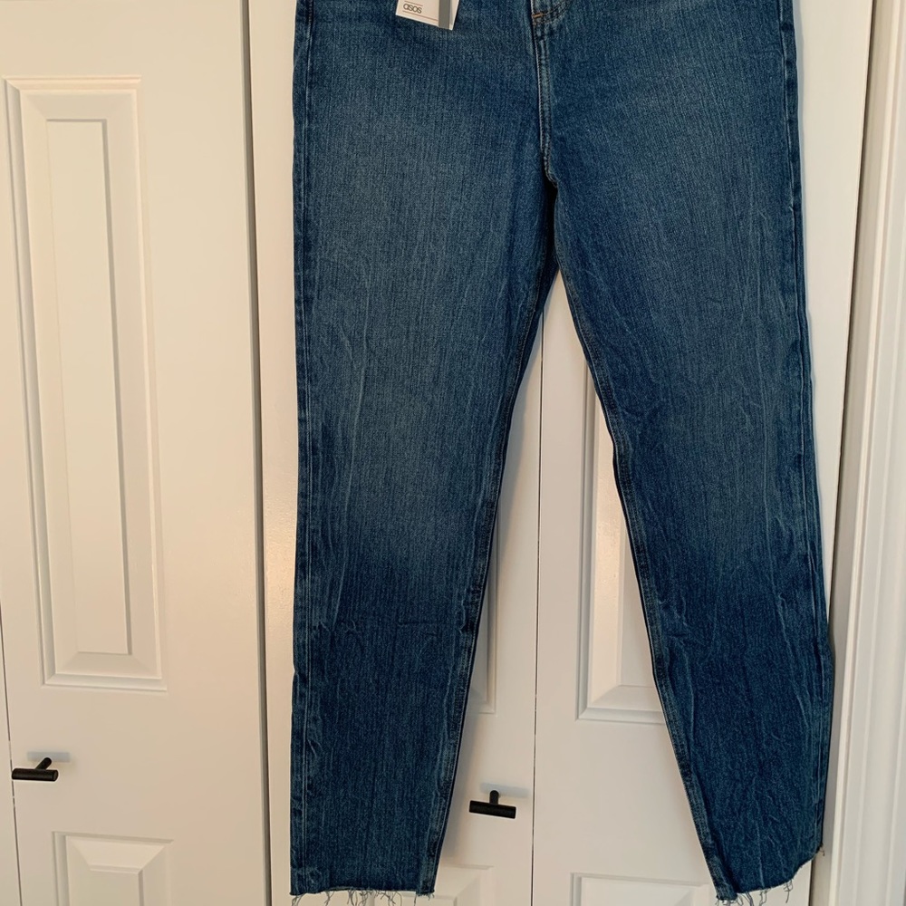 High waisted jeans